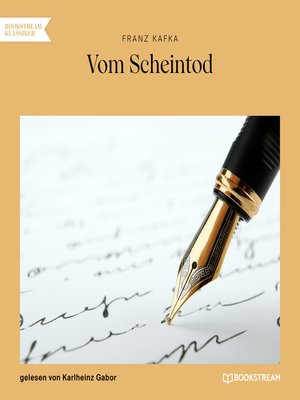 cover image of Vom Scheintod
